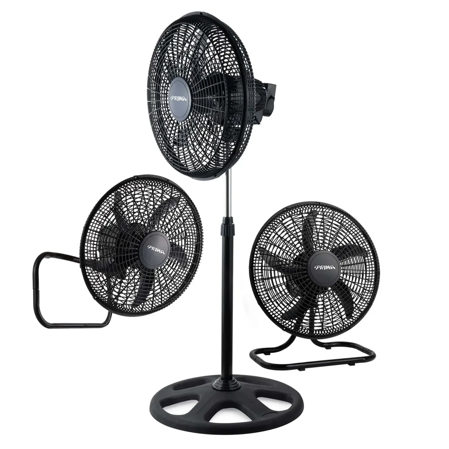 VENTILADOR DE PEDESTAL 3 EN 1 PRIMA  18' 70 WATTS YL-1806-P - 2