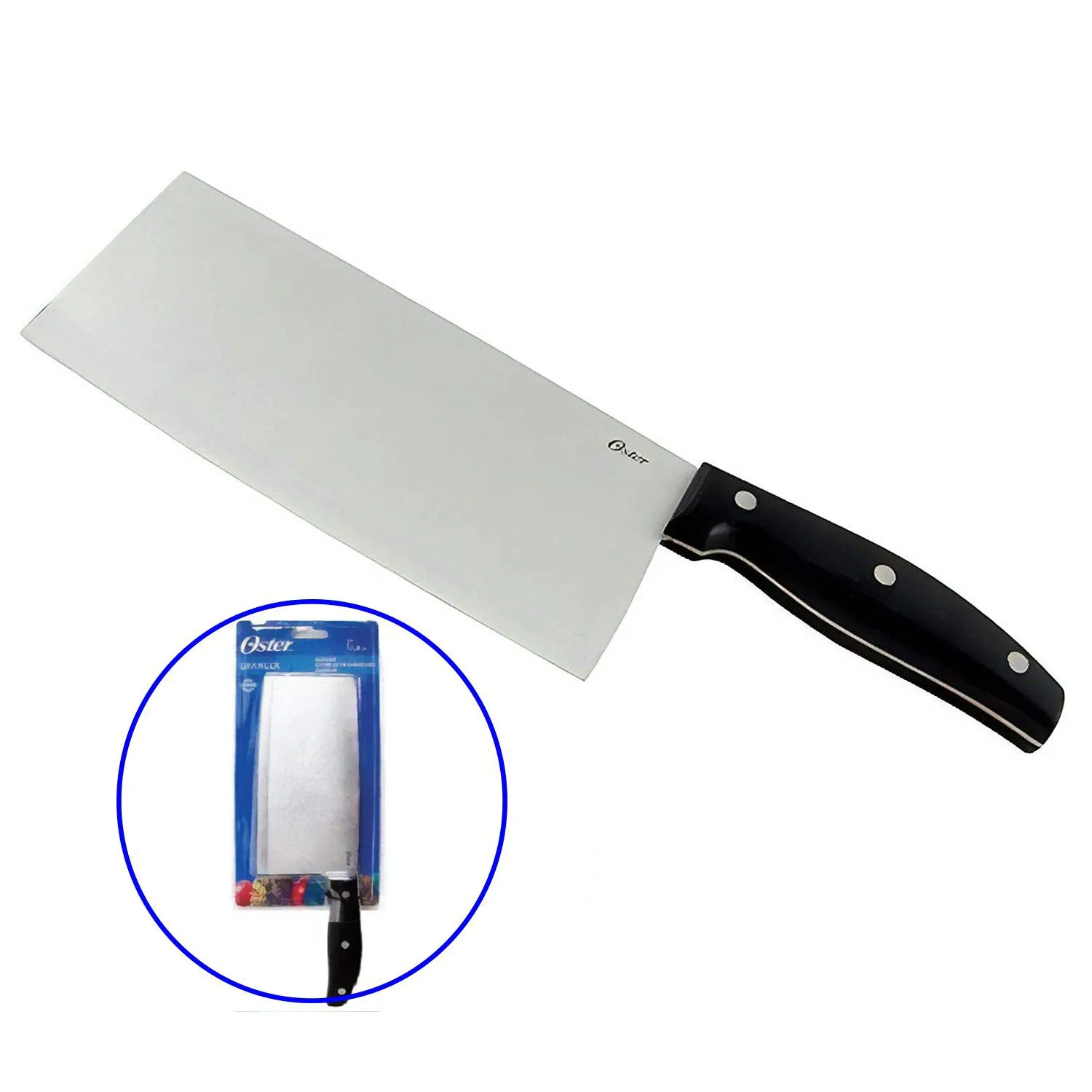 HACHA CUCHILLO DE ACERO INOXIDABLE OSTER - 1