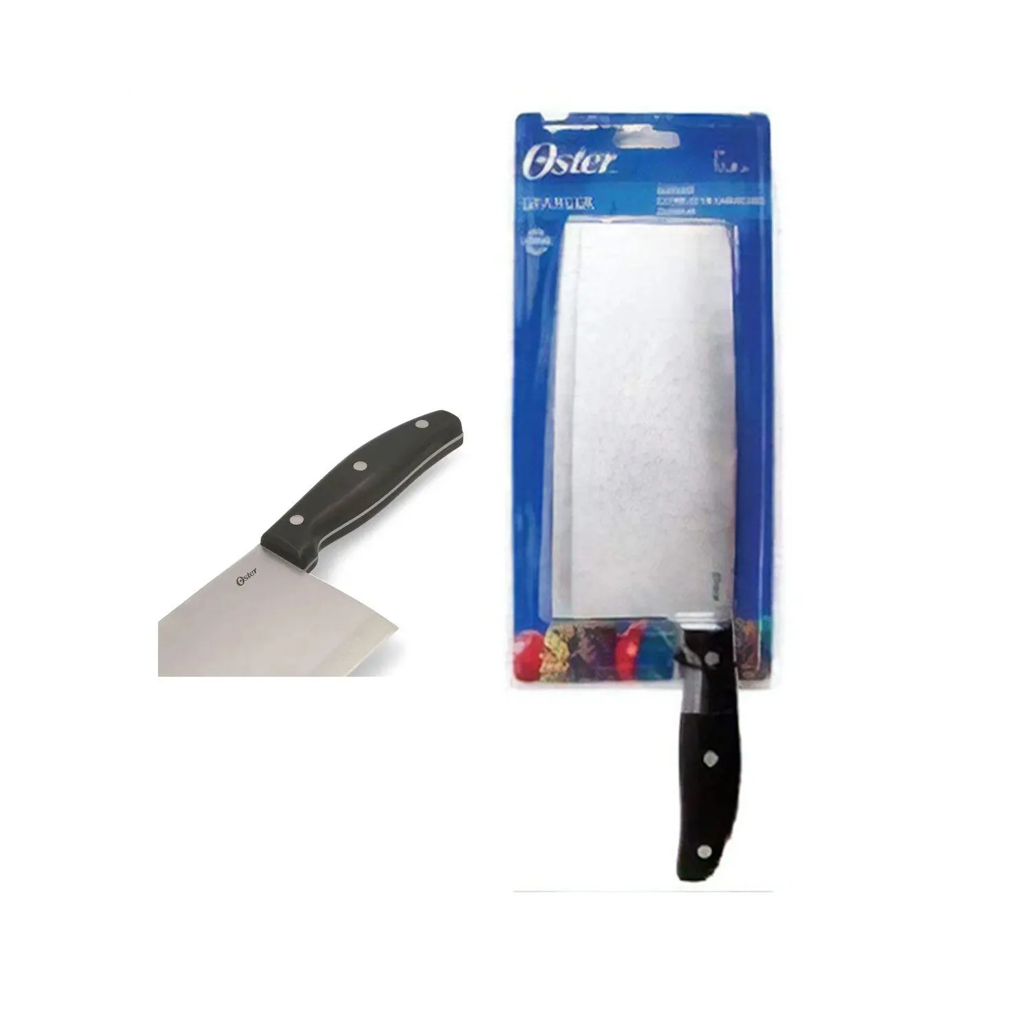 HACHA CUCHILLO DE ACERO INOXIDABLE OSTER - 4