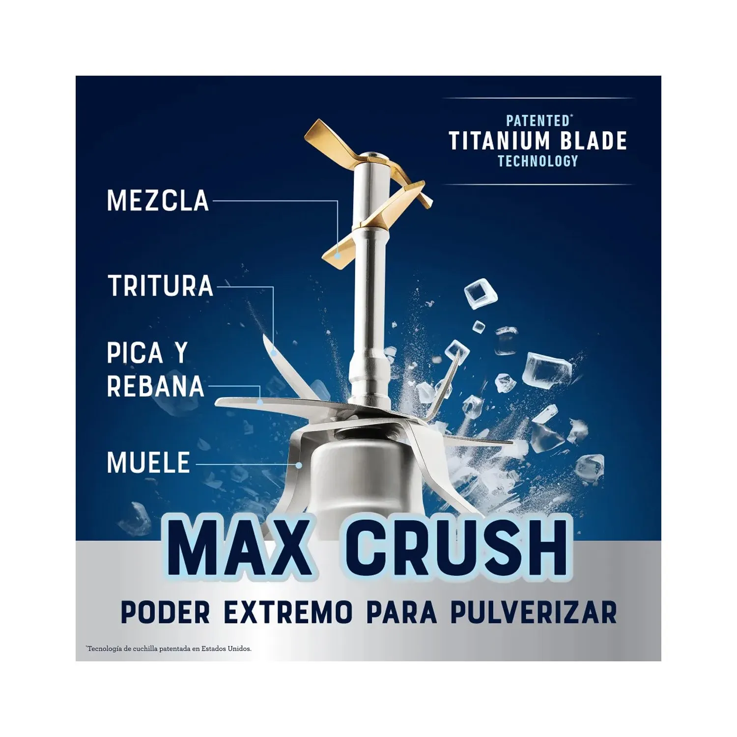 LICUADORA OSTER BLSTXPG-BGW XTREME MIX Y MAX CRUSH CON VASO BLEND - 4