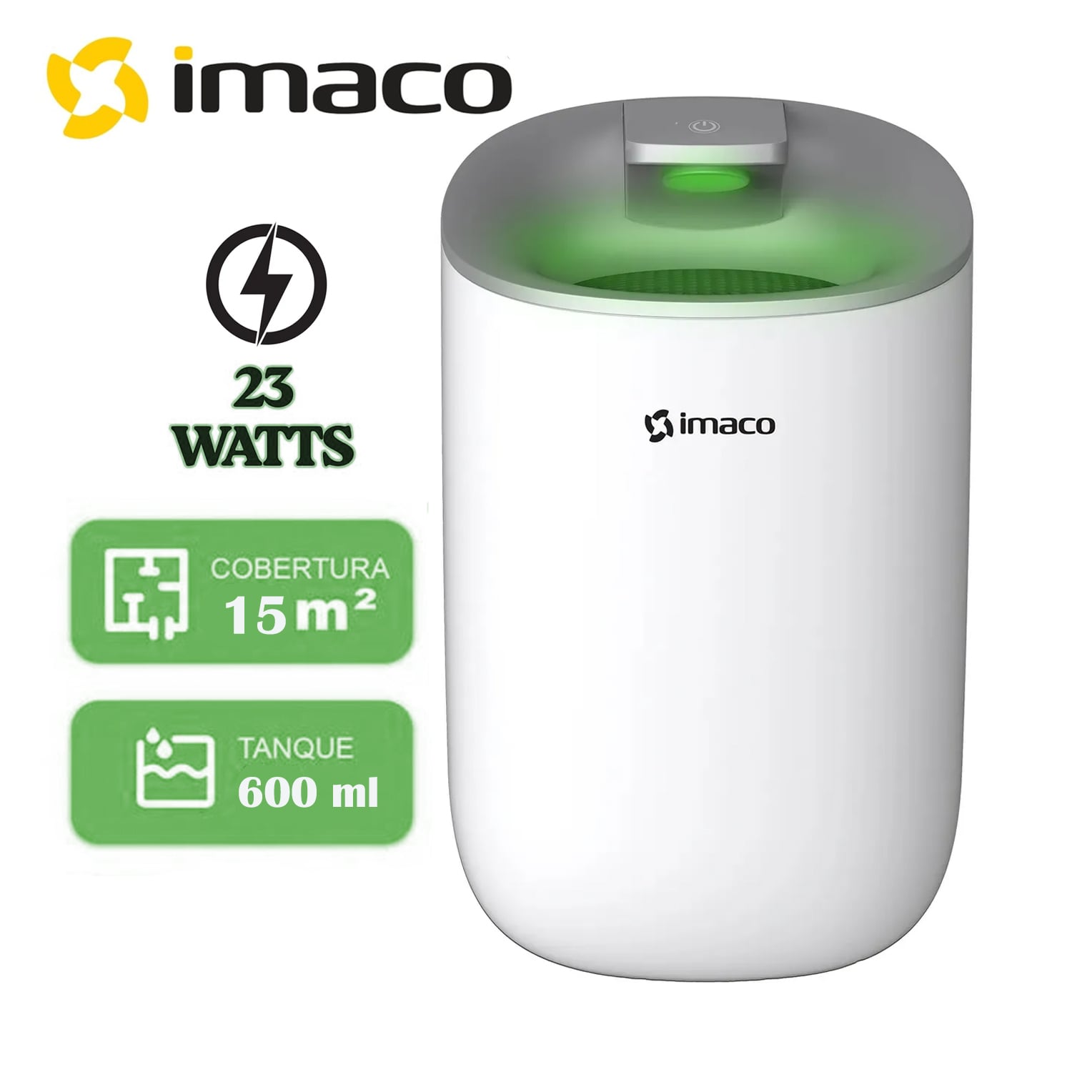 DESHUMEDECEDOR DE CLOSET MECÁNICO IMACO DHM200 600ML - 1