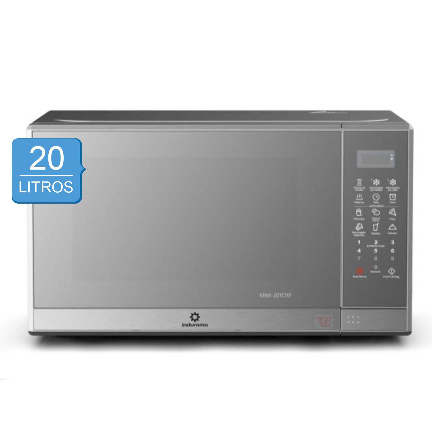 HORNO MICROONDA INDURAMA MWI-20TCRP 20 LTS - 6