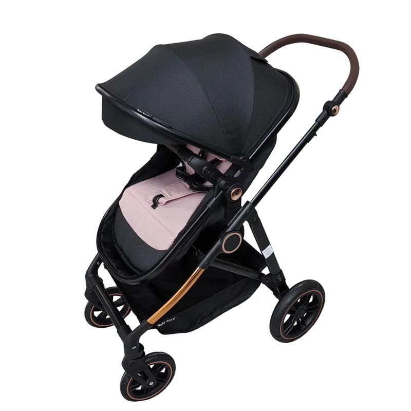 COCHE MOISÉS BABY KITS VOX T BK6074 ROSADO - 2