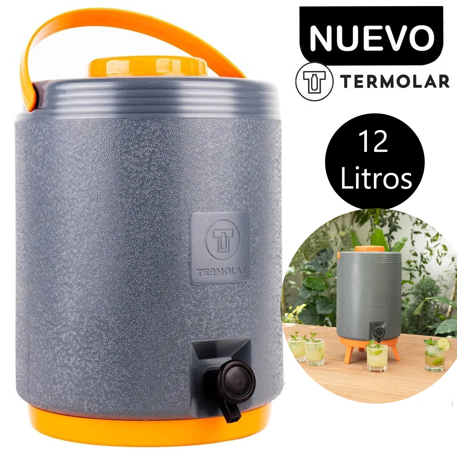 MAXITERMO GRIS TERMOLAR 12 LITROS 22460334 - 1