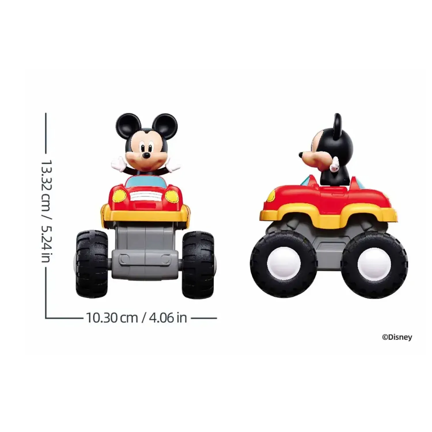 JUGUETE CAMIÓN MONSTRUO DE FRICCIÓN DE MICKEY 9 PIEZAS M38-LS003 - 2