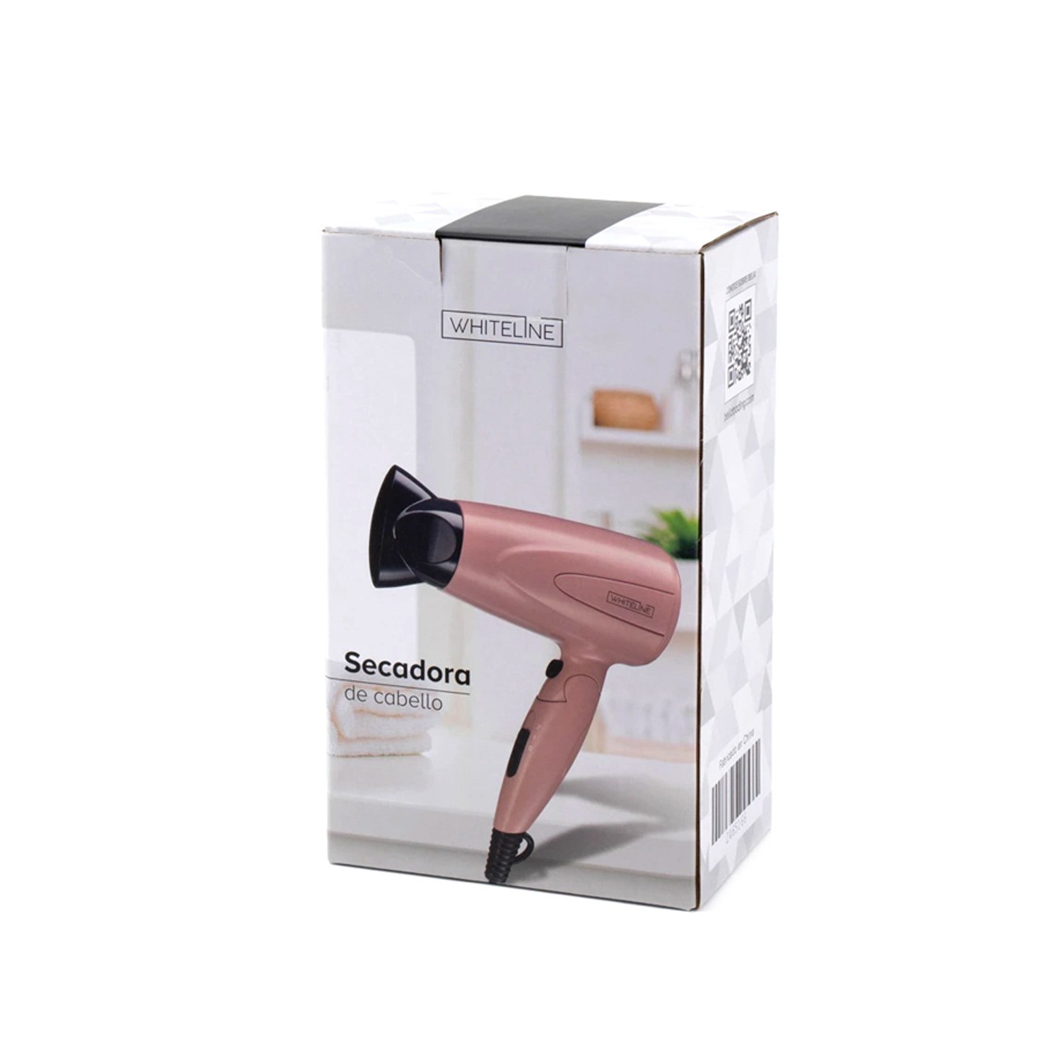 SECADORA DE CABELLO WHITELINE ORO ROSA - 2