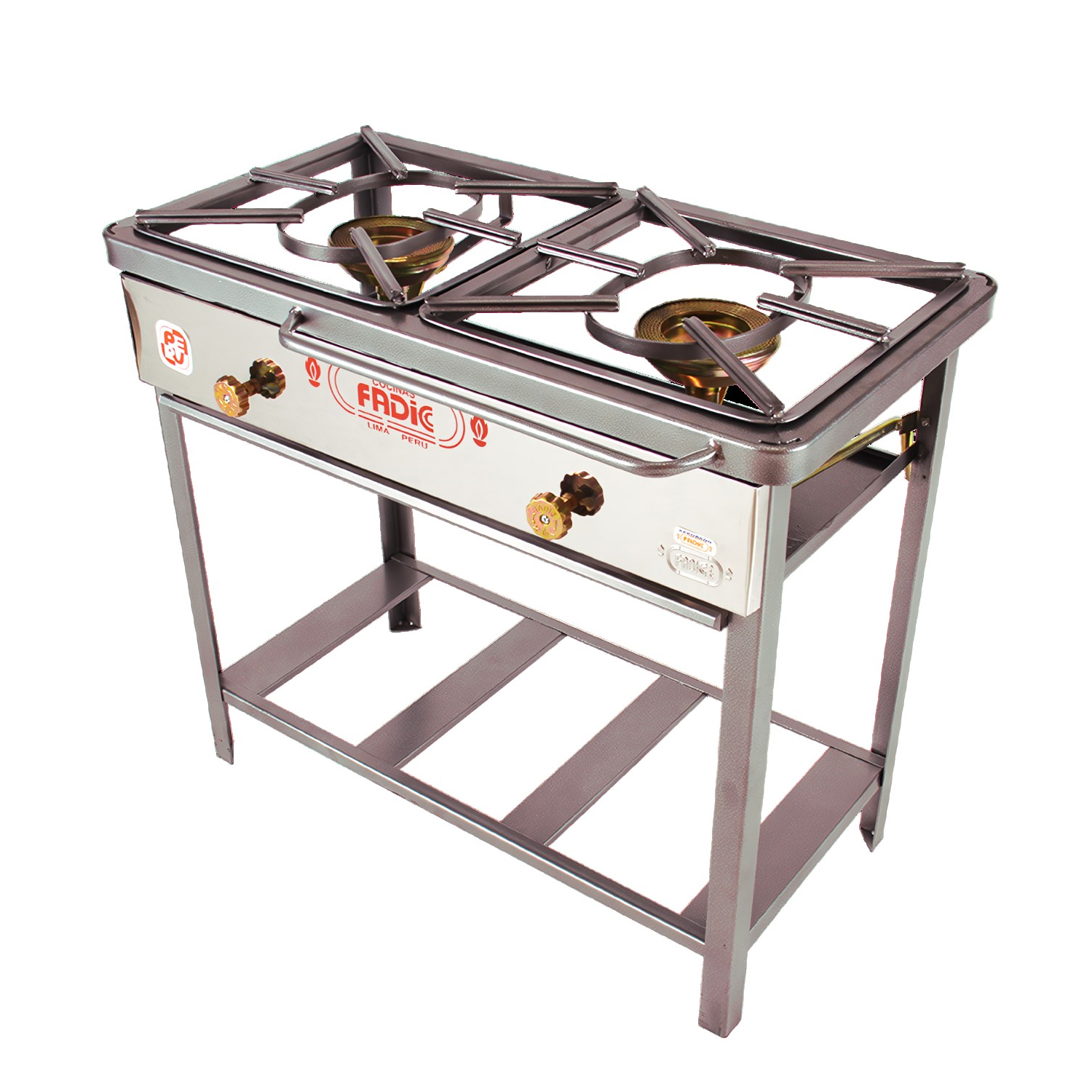 COCINA SEMI INDUSTRIAL FADIC 2 HORNILLAS N°5 FSI02-63 - 2