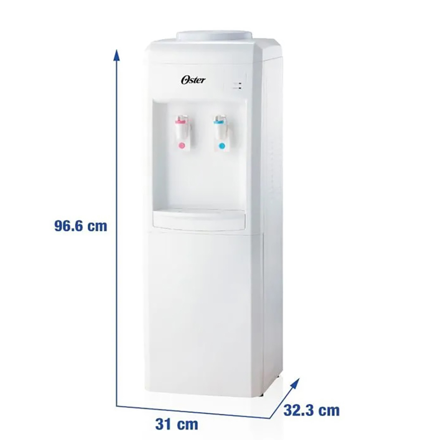 DISPENSADOR DE AGUA OSTER OS-PWDA8001W BLANCO - 4