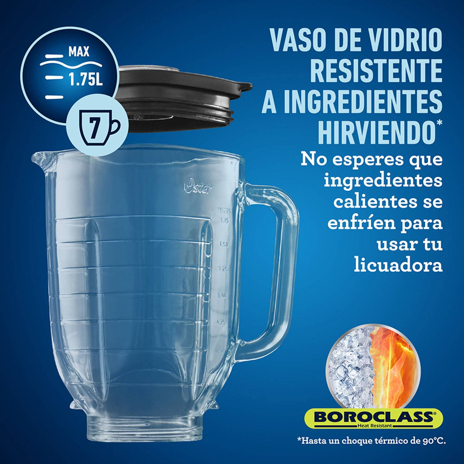 LICUADORA OSTER PRO MAX DE 2 CABALLOS BLSTPBRG - 4