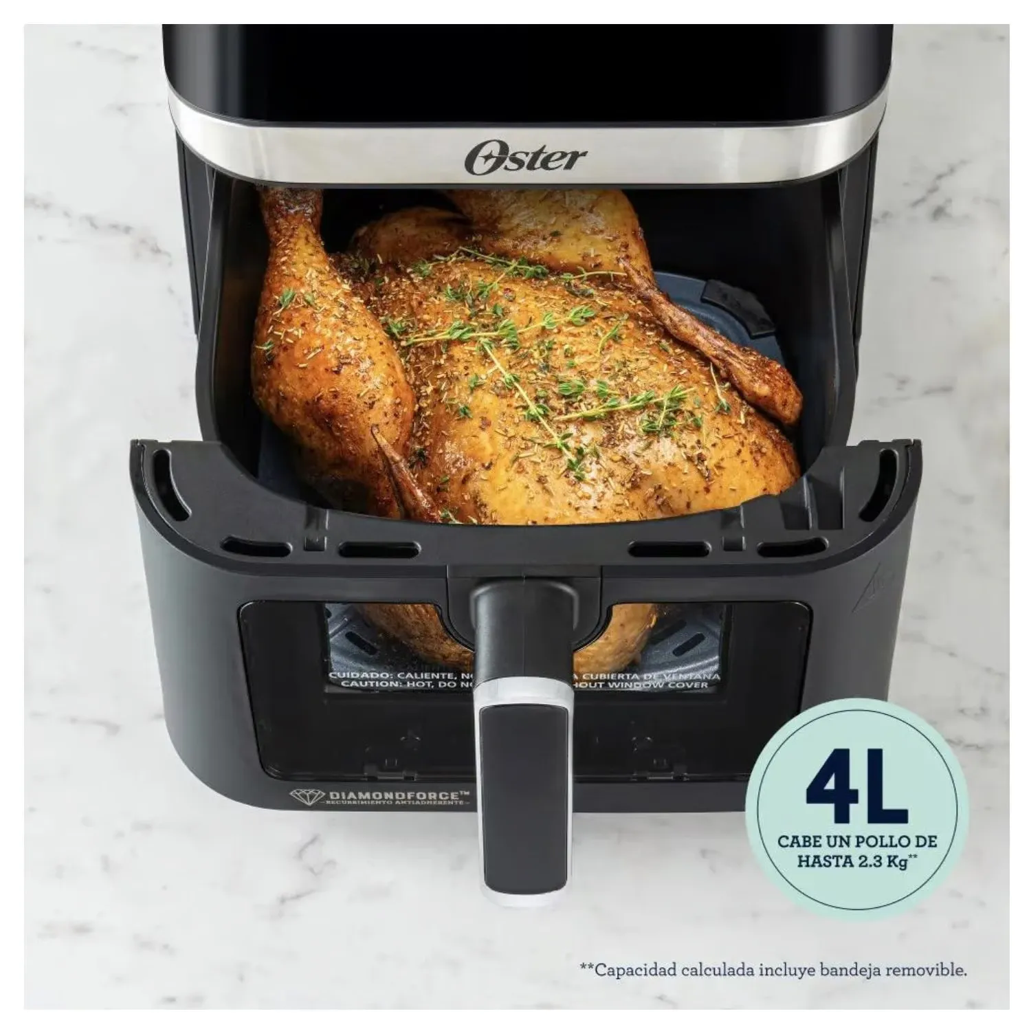 FREIDORA DE AIRE DIGITAL OSTER® CKSTAF40WDDF - 5