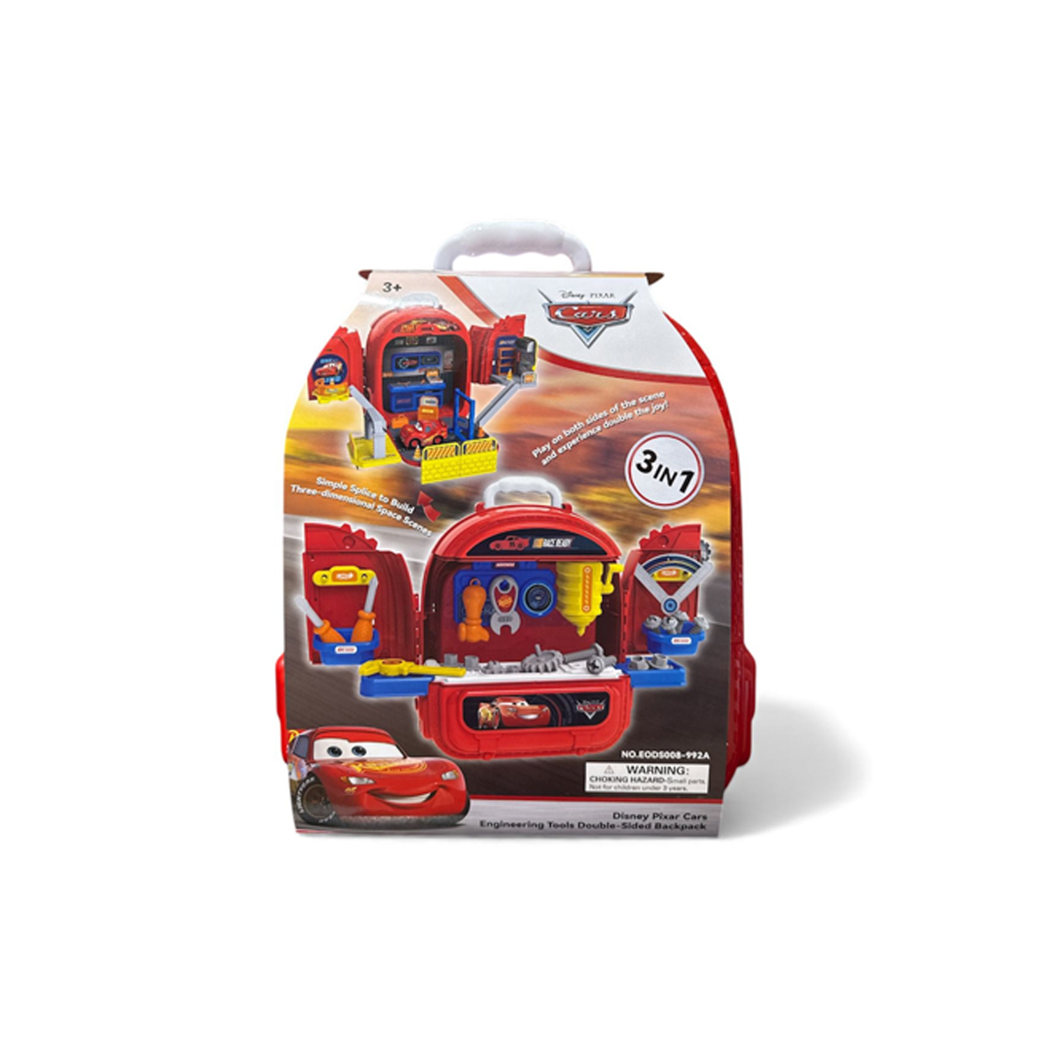 JUGUETE SET DE HERRAMIENTA 3 EN 1 CARS EODS008-992A - 5