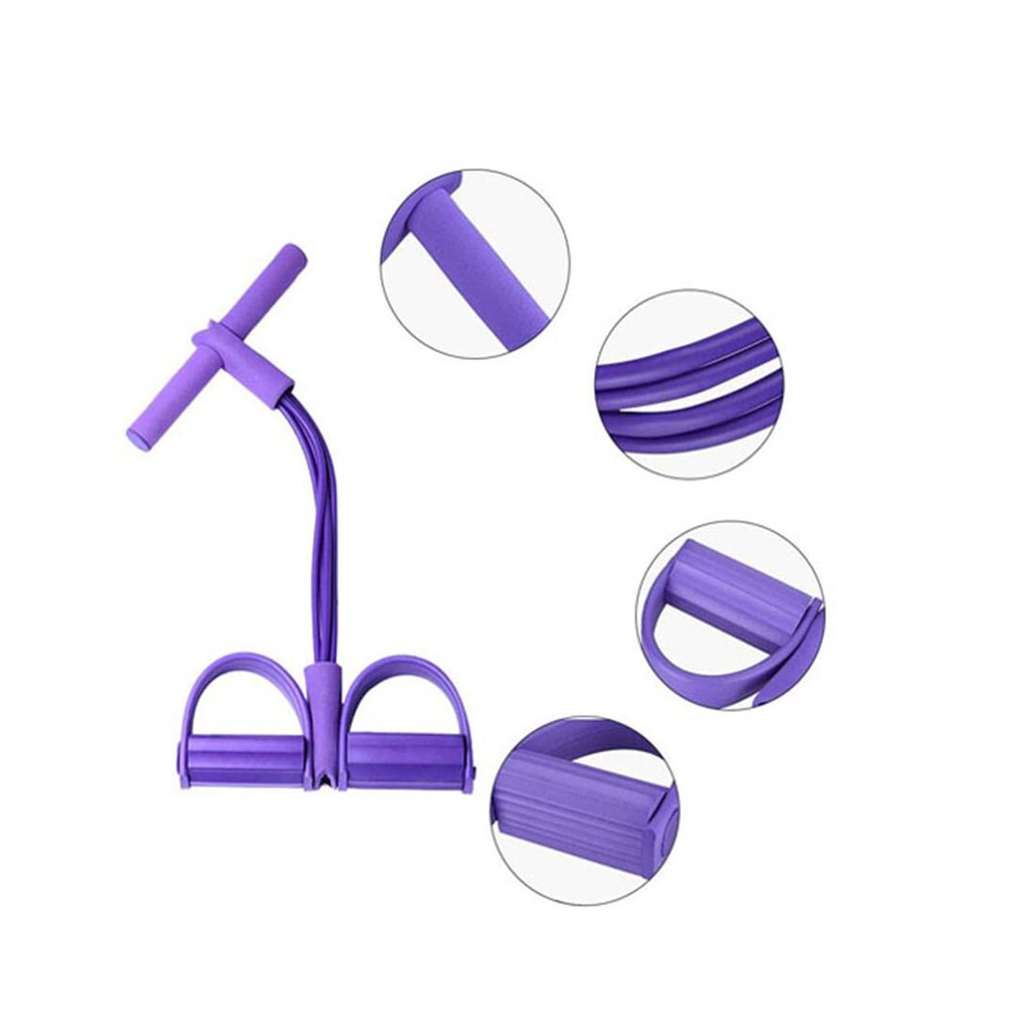 LIGAS ELÁSTICAS TONIFICA BRAZOS Y PIERNAS MORADO - 2