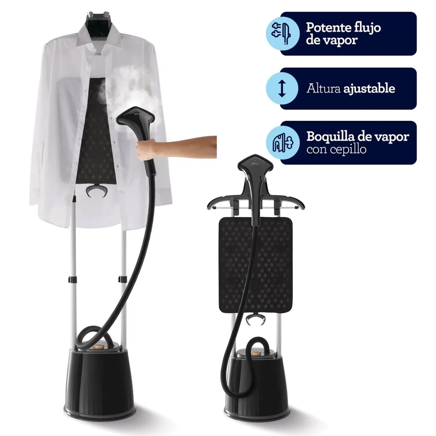 VAPORIZADOR DE PRENDAS OSTER CON TABLA DE SOPORTE GCSTGS7050 - 1