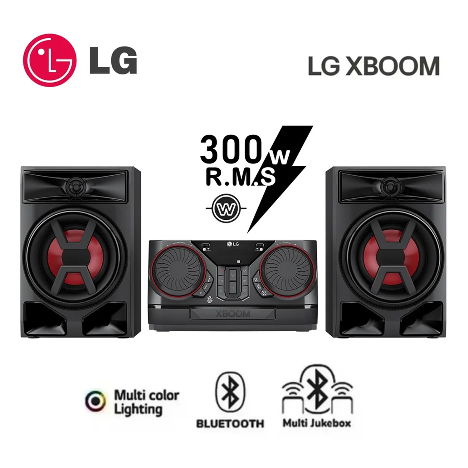MINICOMPONENTE LG XBOOM CK43 300W - 1