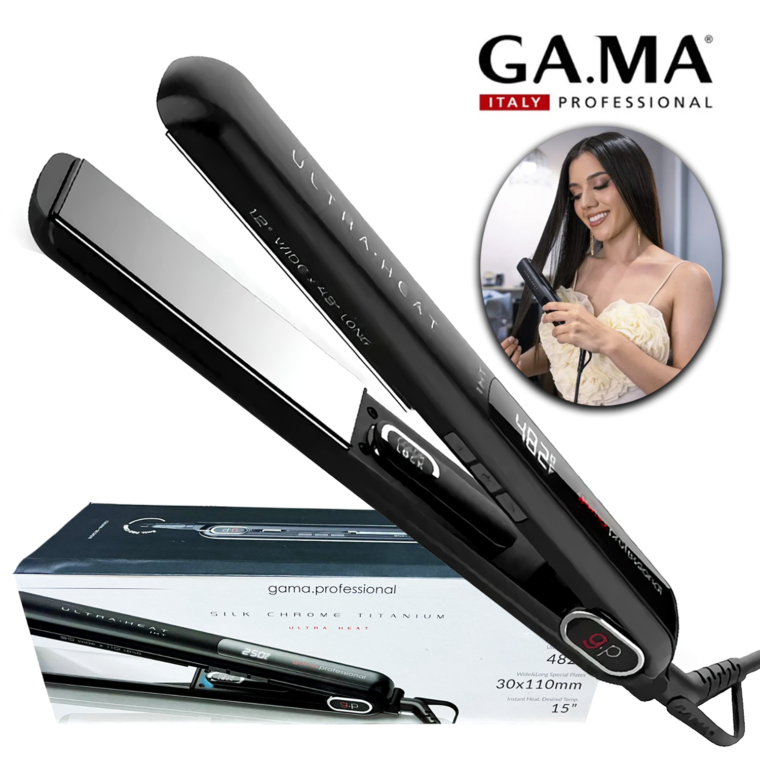 PLANCHA ALISADOR G-EVO ULTRA HEAT BECHS0000001212 - 1