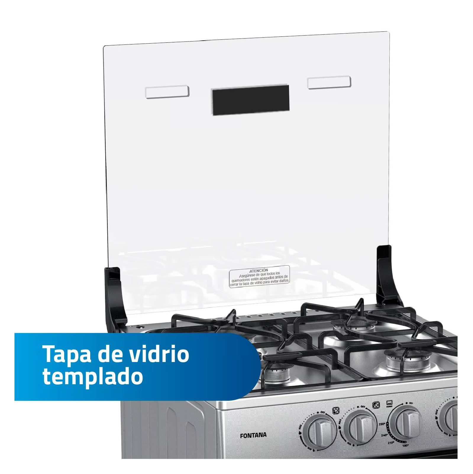COCINA INDURAMA DE 4 HORNILLAS FONTANA - 6