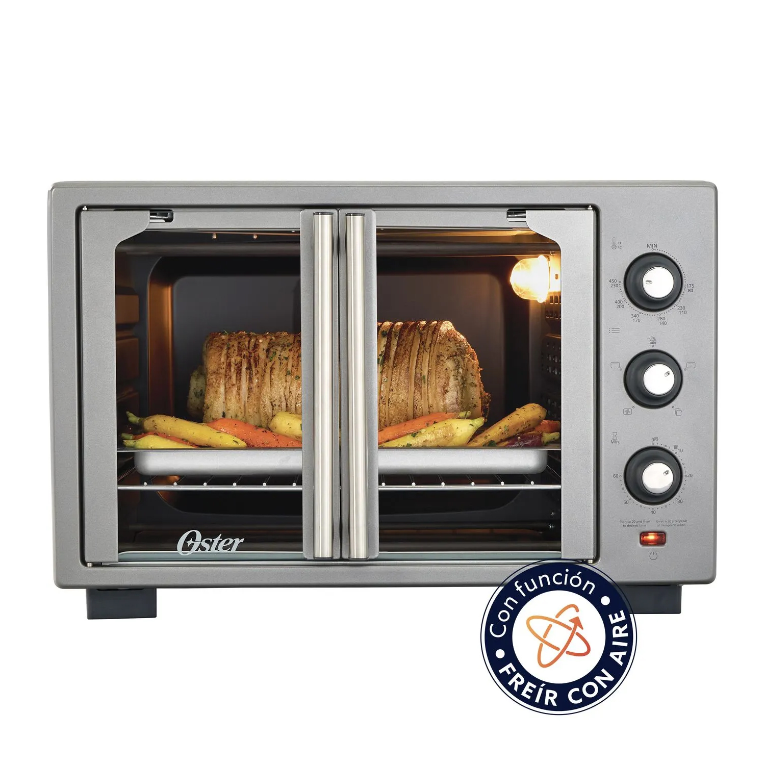 HORNO ELÉCTRICO CON FREIDORA DE AIRE 35L PUERTA FRANCESA TSSTTV35FDMAFNS - 7