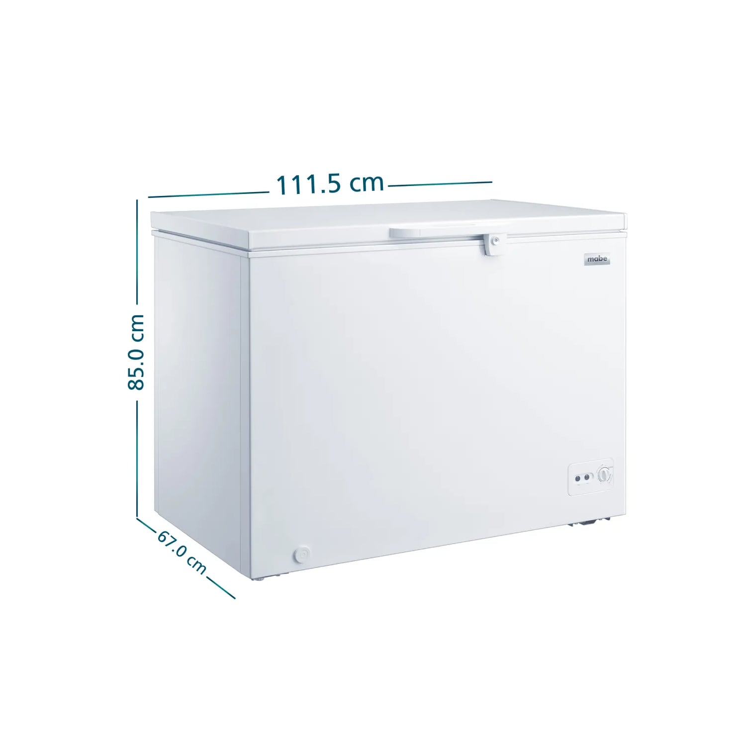 CONGELADORA HORIZONTAL 290 LTRS BLANCO CHM300PB2 - 4