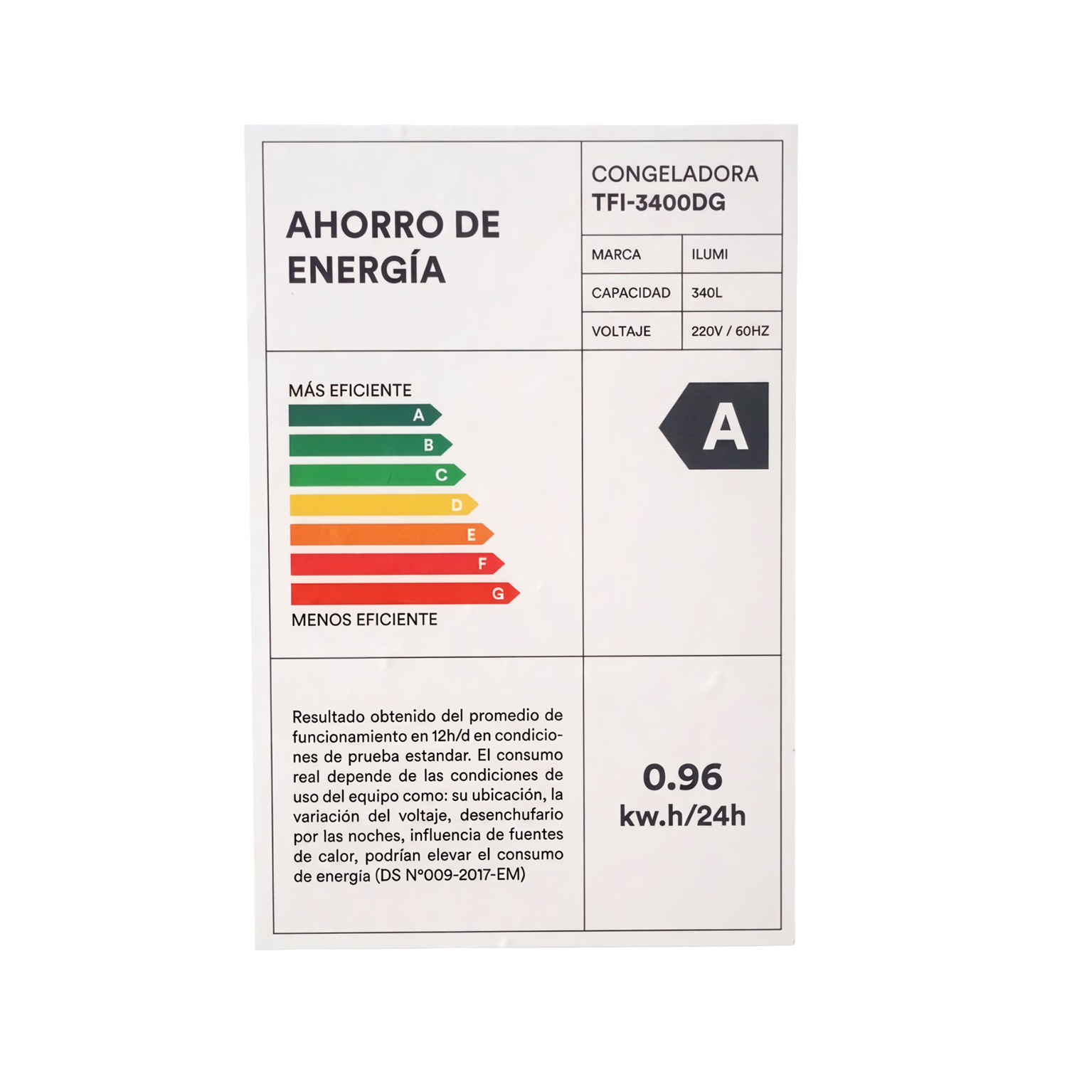 CONGELADOR CON TINA DE ACERO INOXIDABLE DE 340 LITROS TFI-3400DG - 7