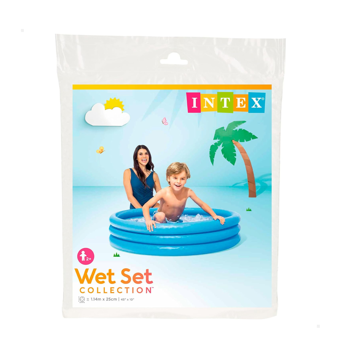PISCINA INFLABLE CIRCULAR 3 AROS PARA NIÑOS INTEX 59416NP - 4