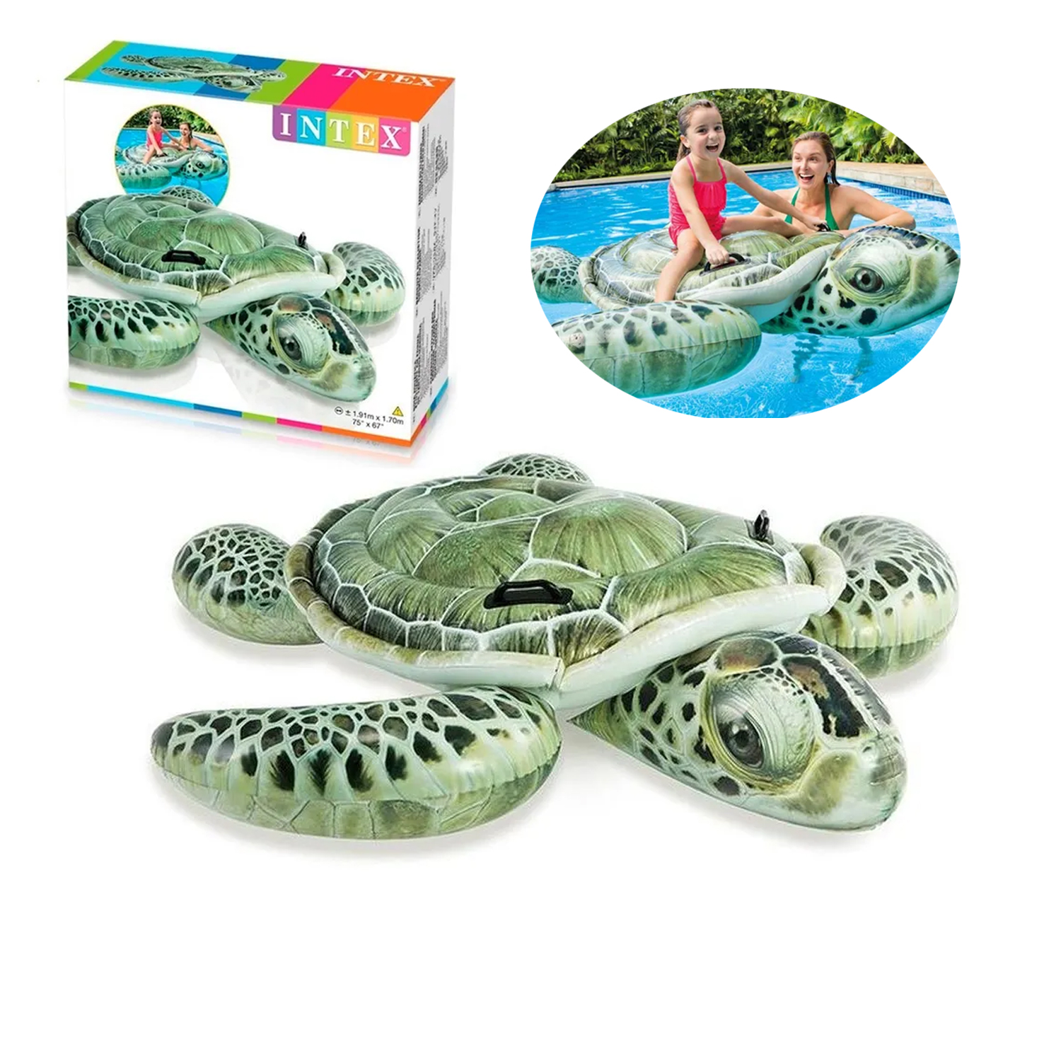FLOTADOR INFLABLE INTEX TORTUGA 57555NP - 1