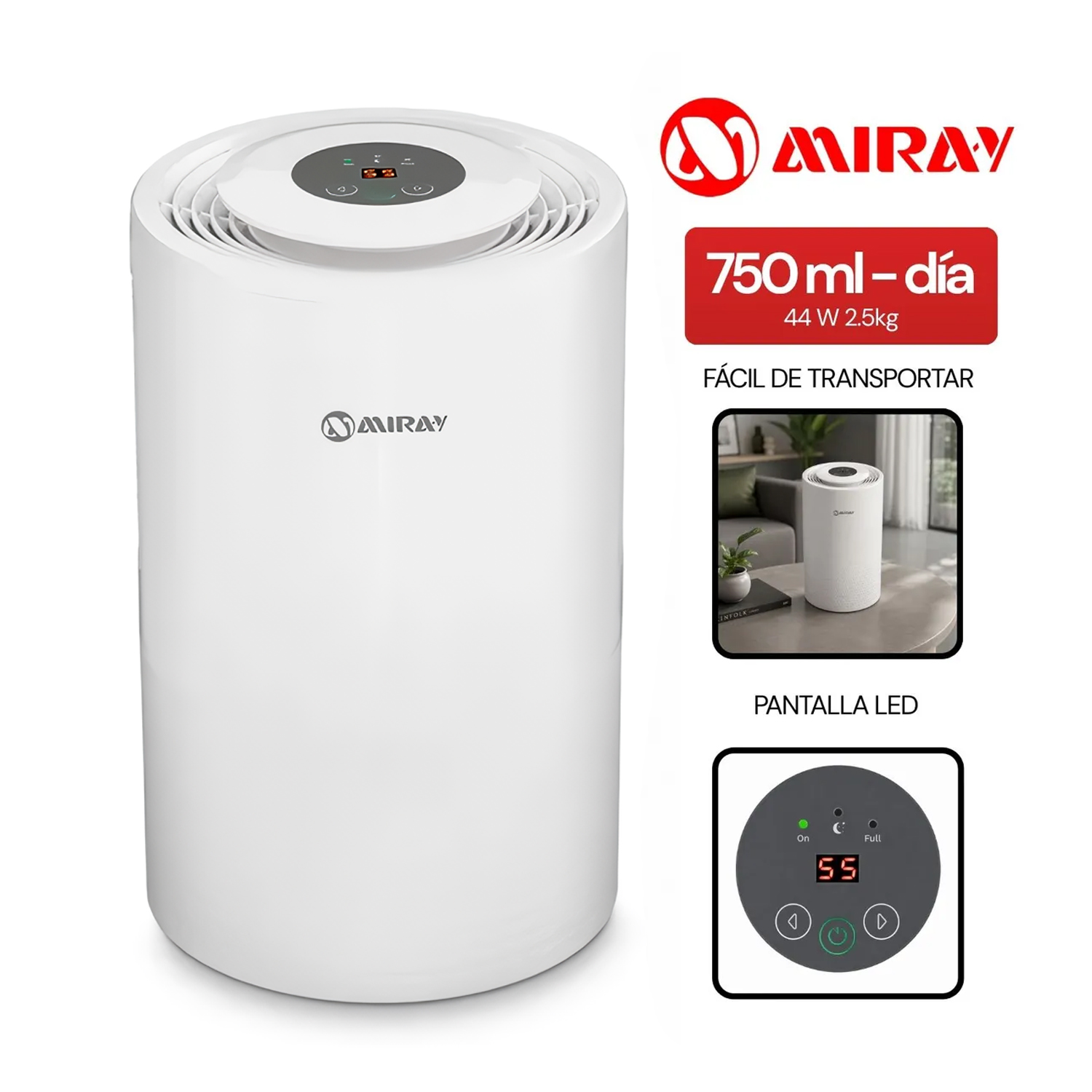 DESHUMEDECEDOR DM-750 750 ML - 1