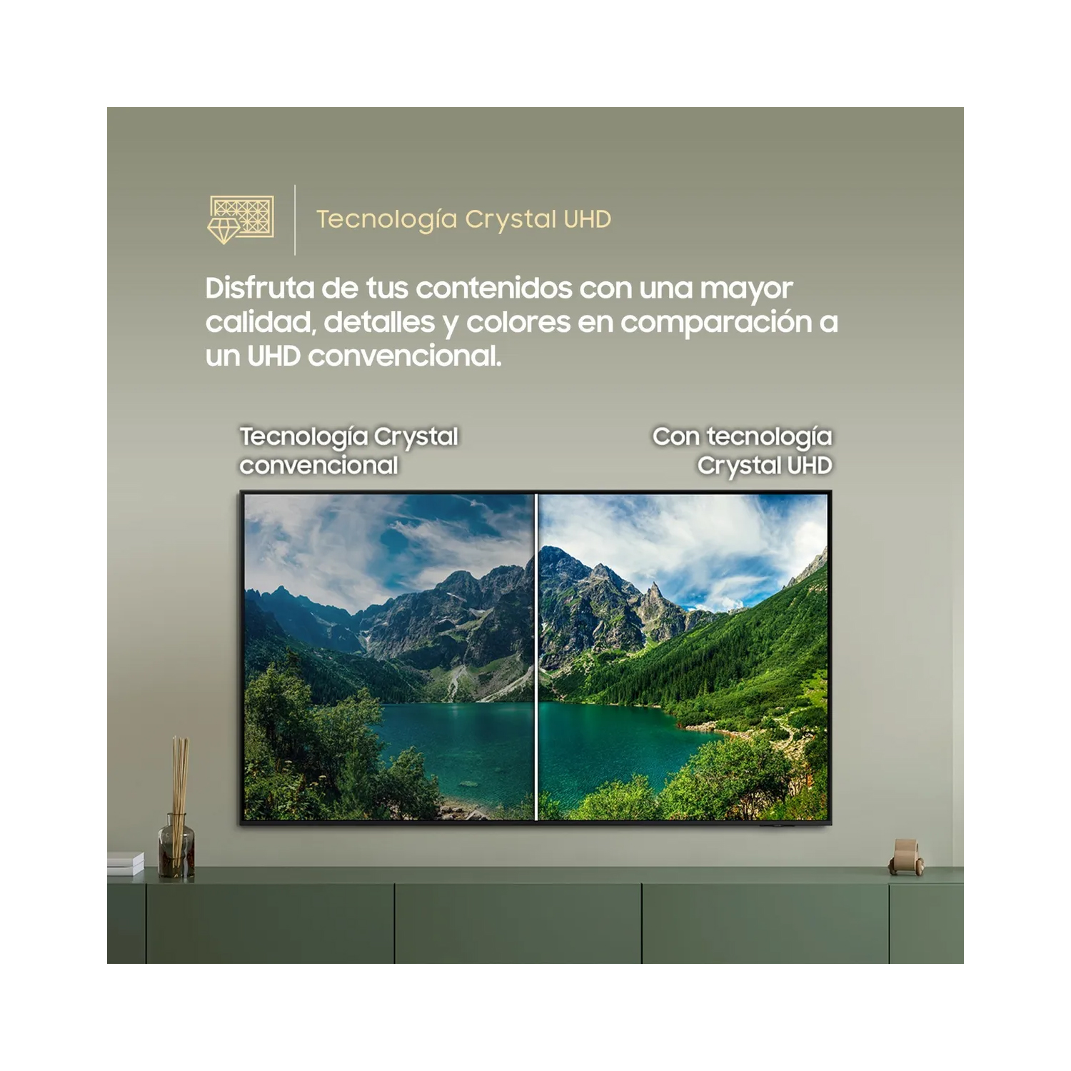 TELEVISOR SAMSUNG 50 CRYSTAL UHD UN50U8000FGXPE SMART TV 2025 - 7