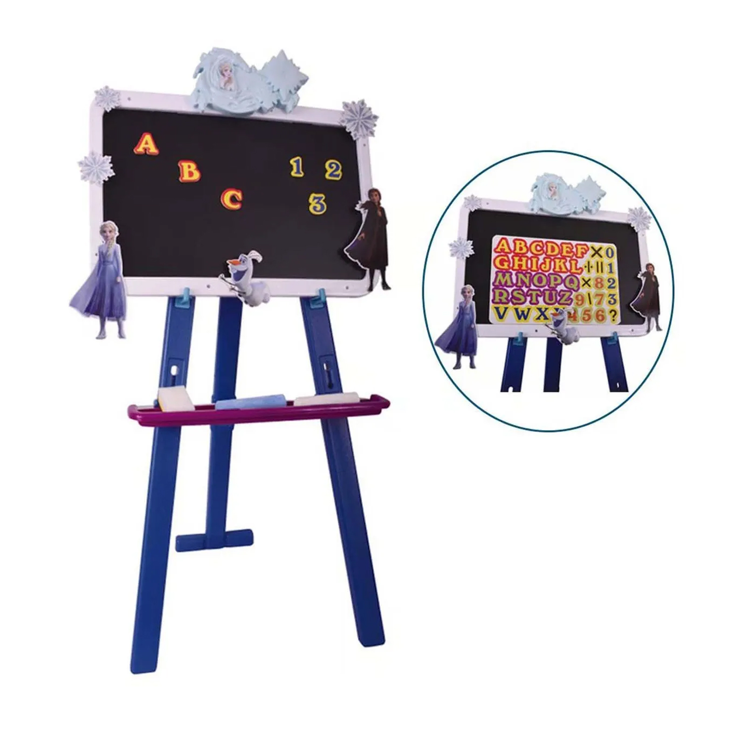SET DE PIZARRA REVERSIBLE 2 EN 1 FROZEN II - 4