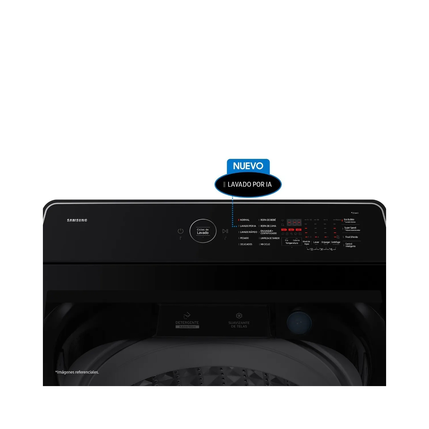 LAVADORA AI WASH ECOBUBBLE 19KG WA80F19S8BPE - 4