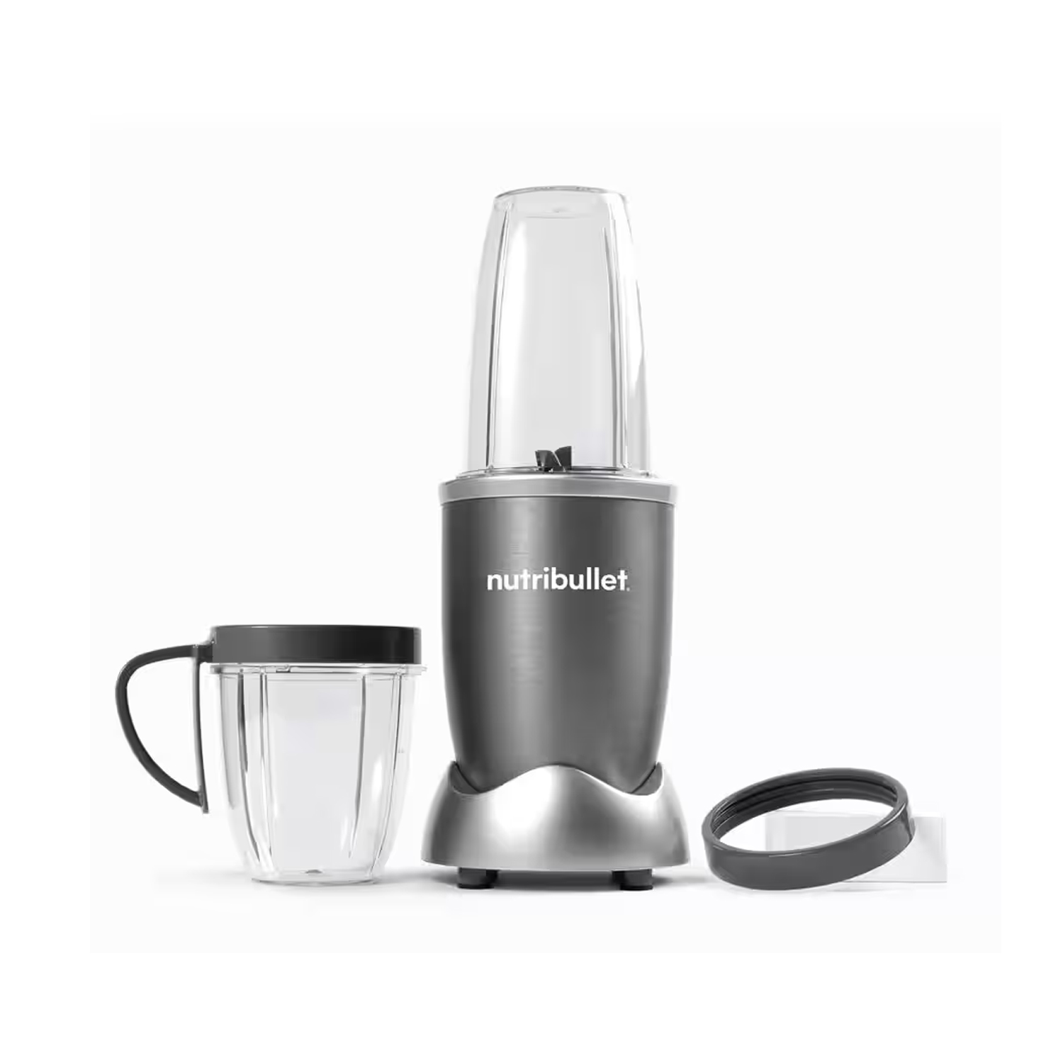 LICUADORA PORTÁTIL NUTRIBULLET 600 PARA SMOOTHIES Y BATIDOS 700ML GRIS - 2