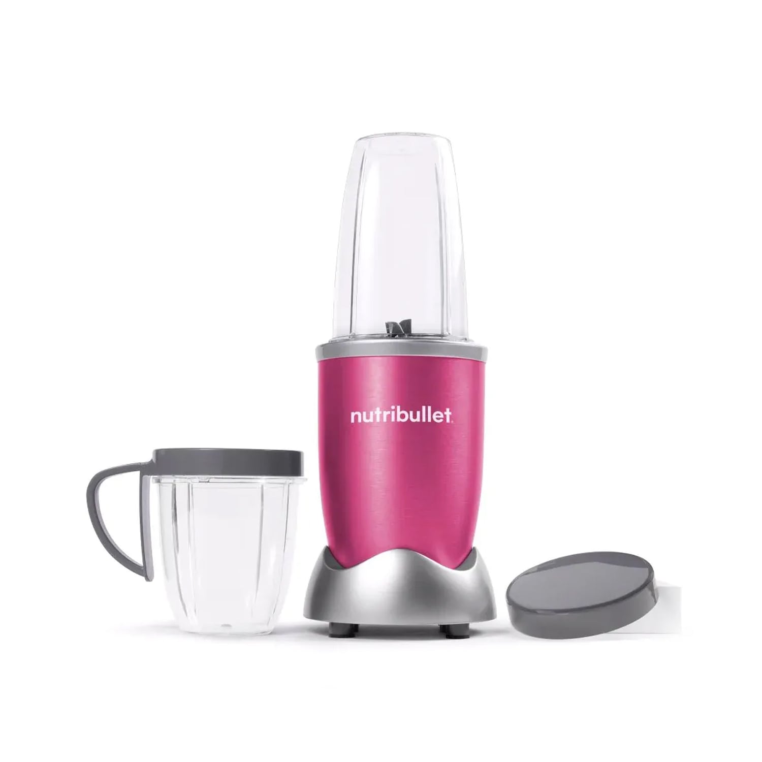LICUADORA PORTÁTIL NUTRIBULLET 600 PARA SMOOTHIES Y BATIDOS 700ML FUCSIA - 3