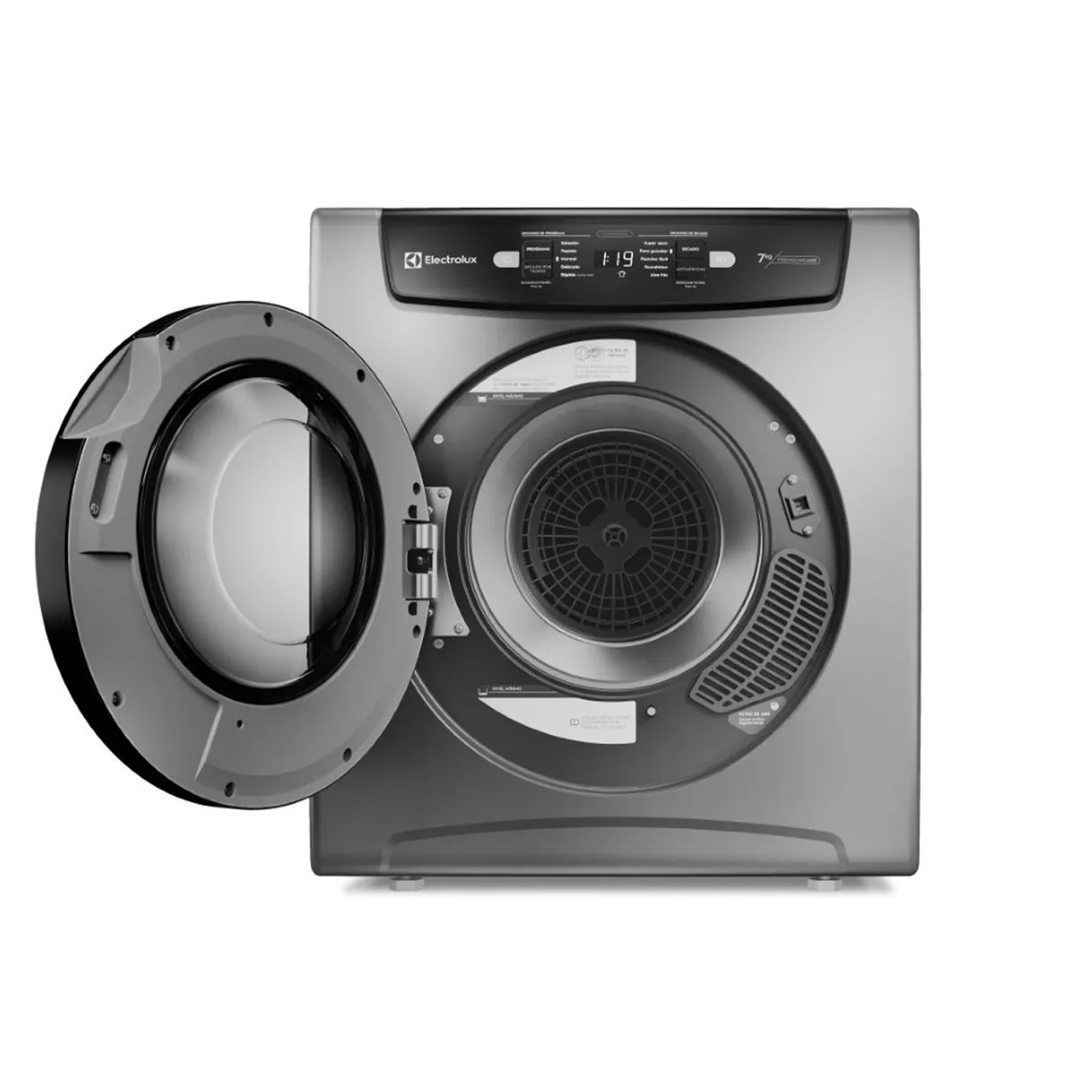 SECADORA 7KG GRIS PREMIUM CARE CON TIME CONTROL EDEJ07D2JSYG - 8