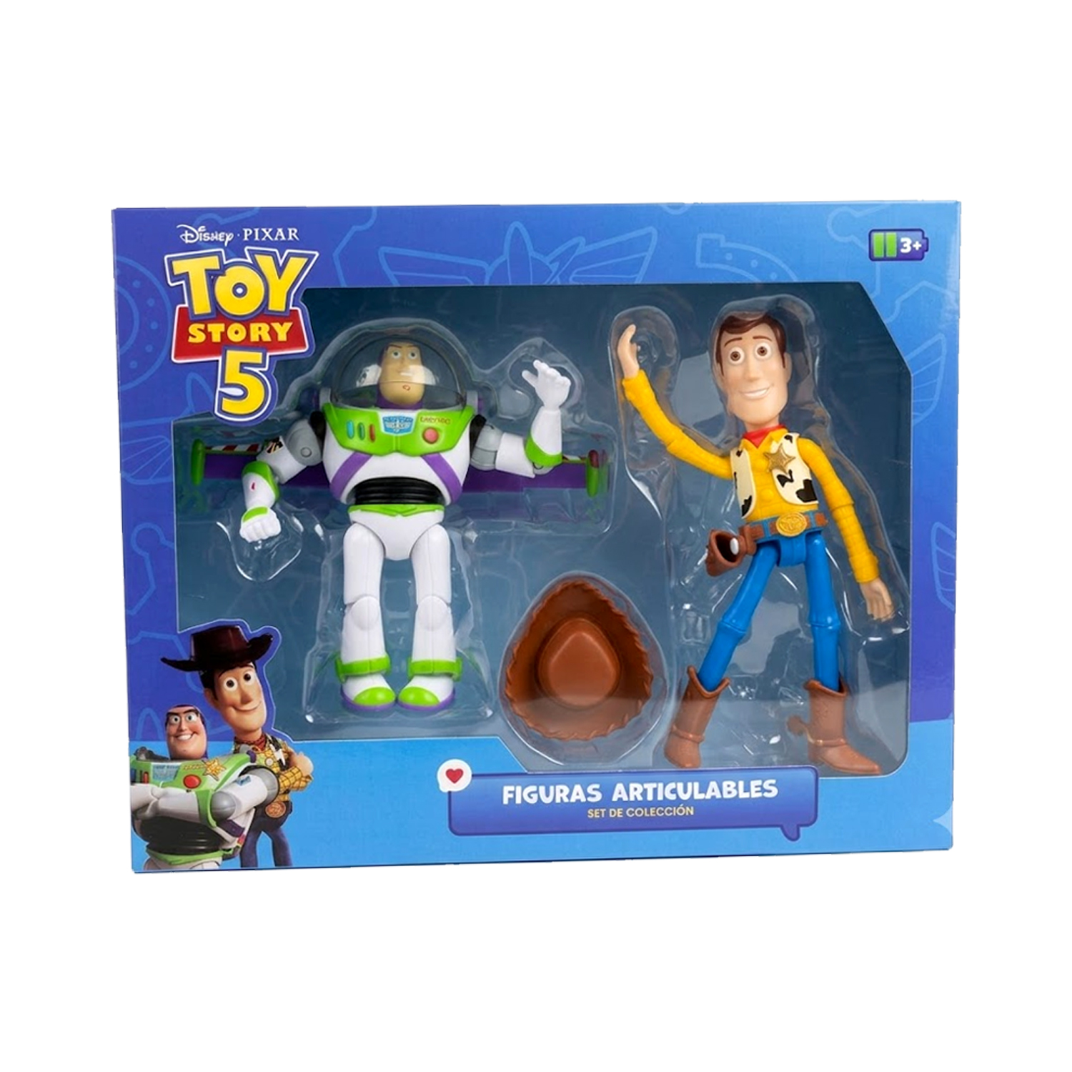 SET DE FIGURAS DE ACCIÓN WOODY Y BUZZ LIGHTYEAR TOY STORY TS-M2-4 - 2