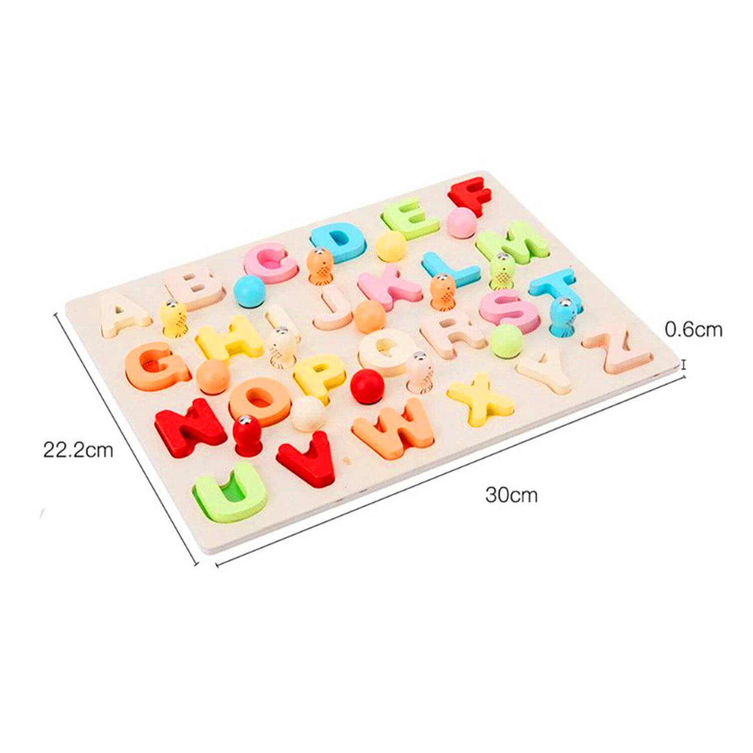 JUEGO DIDÁTICO PESCA DIGITAL MULTIFUNCIONAL LETRAS O NUMEROS - 3