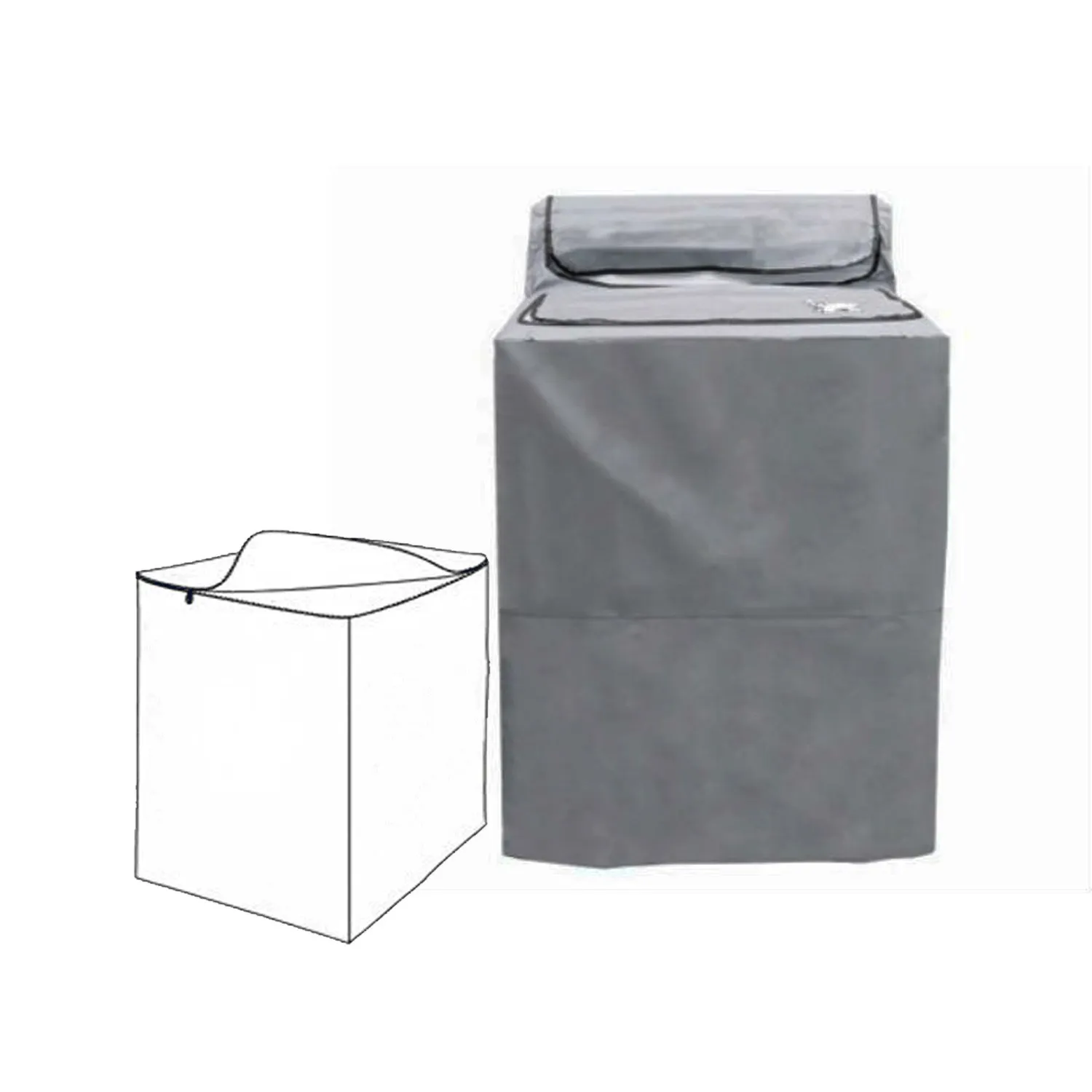 FUNDA PARA LAVADORAS 16-22 KG ALEATORIO +FILTRO LG - 6
