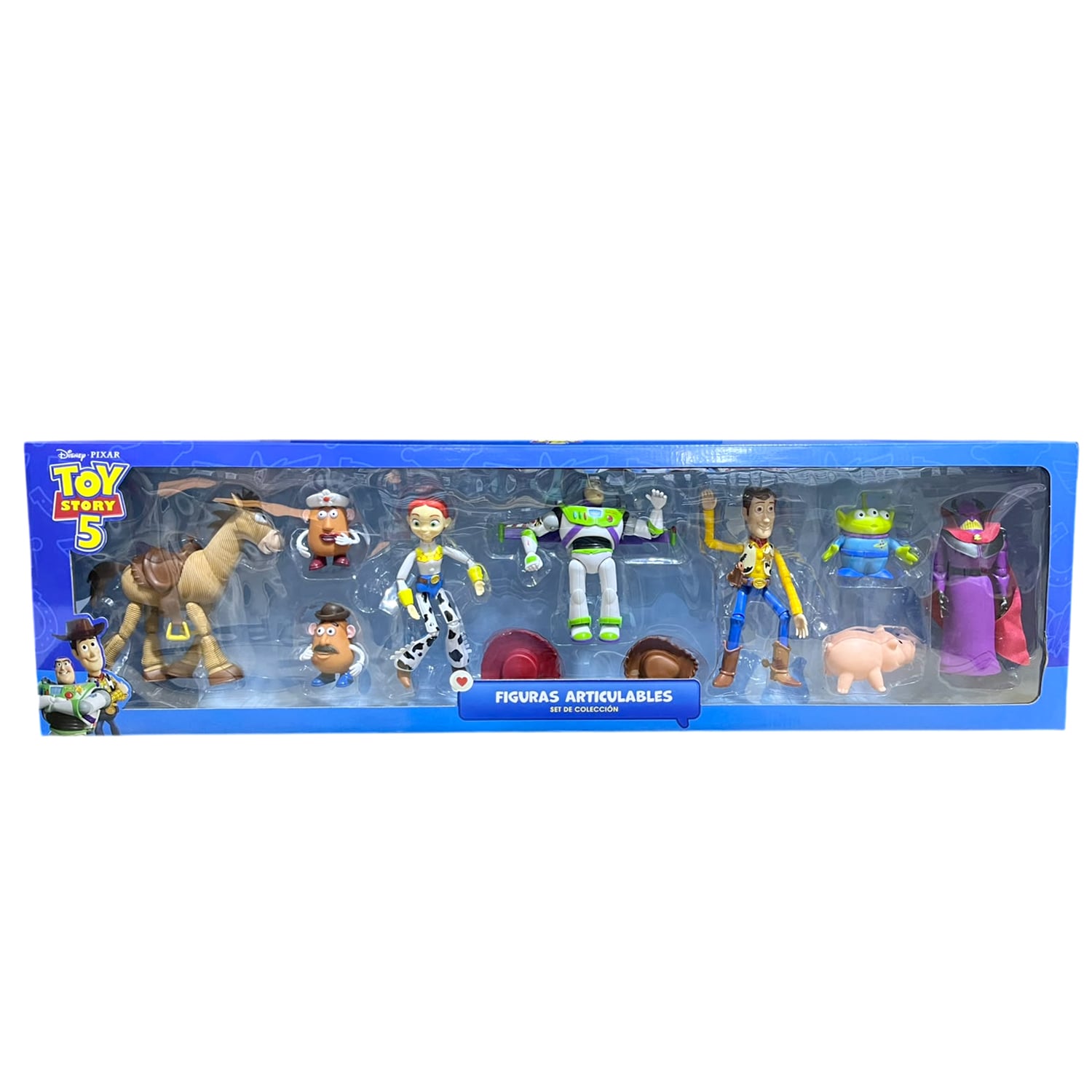 SET DE MUÑECOS DE JEBE TOY STORY ARTICULADOS  ZURG 9 PCS - 3