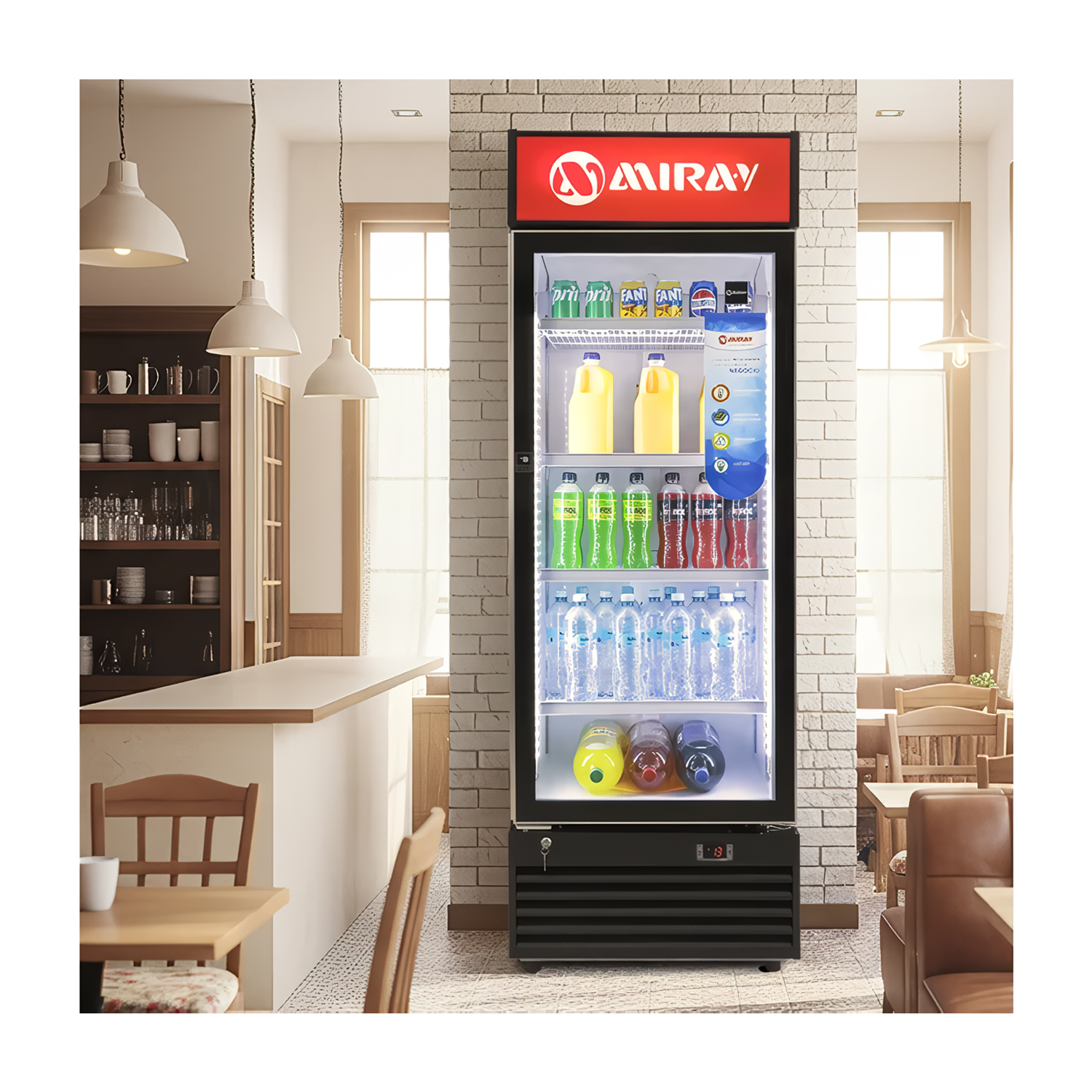 CONSERVADORA EXHIBIDORA MIRAY CMVE-335D 332 LITROS - 7