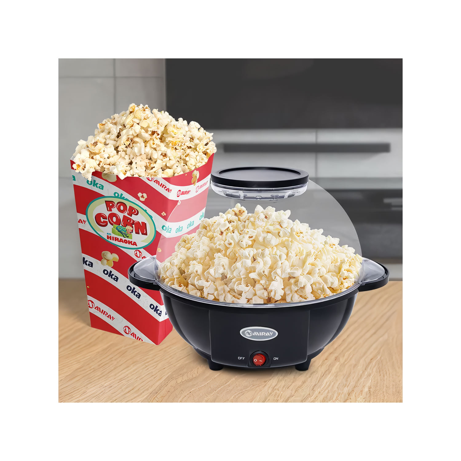 MÁQUINA POP CORN MIRAY POPM-14 120GR - 3