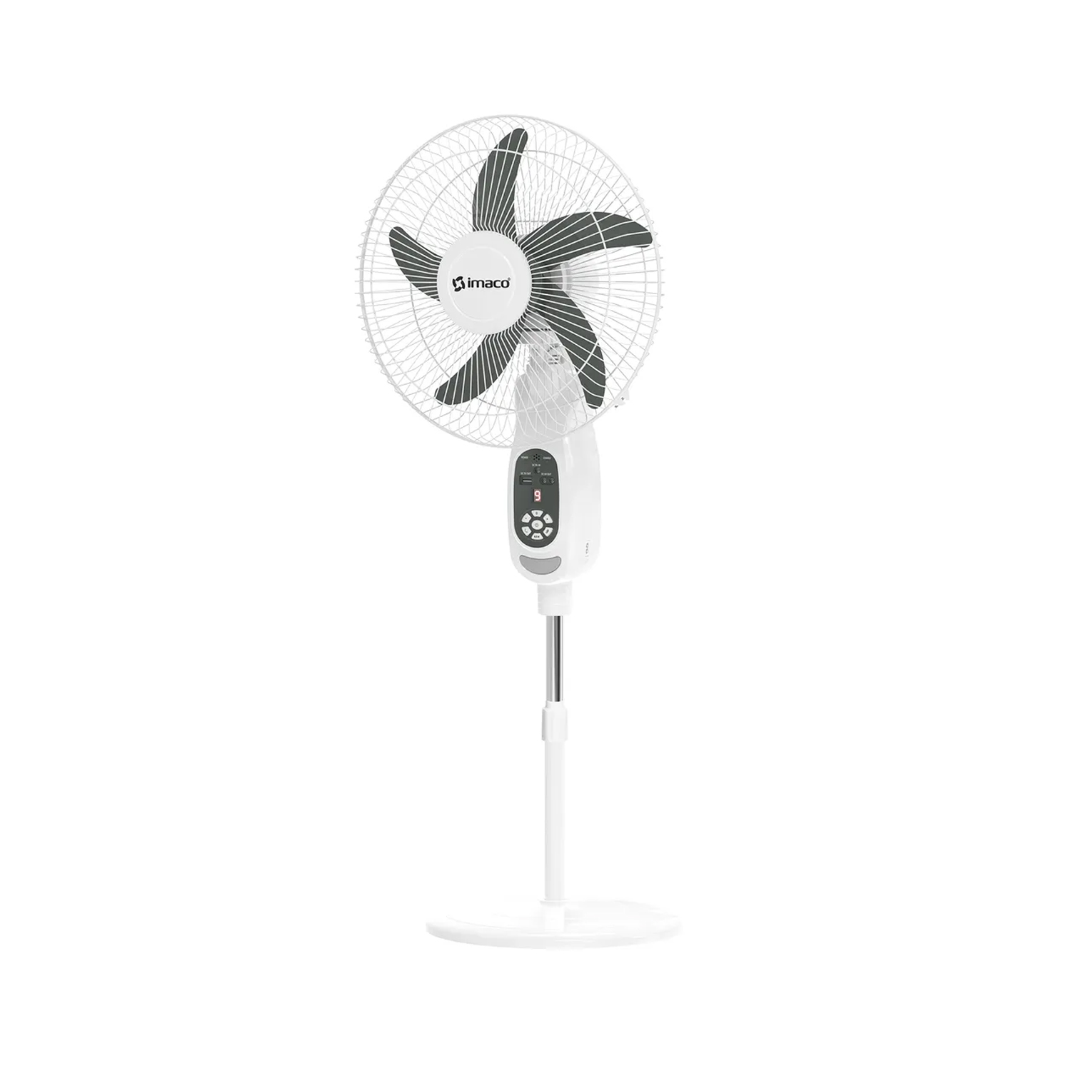 VENTILADOR IMACO 16' SOLAR RECARGABLE DE PEDESTAL FAN1618SOL - 3
