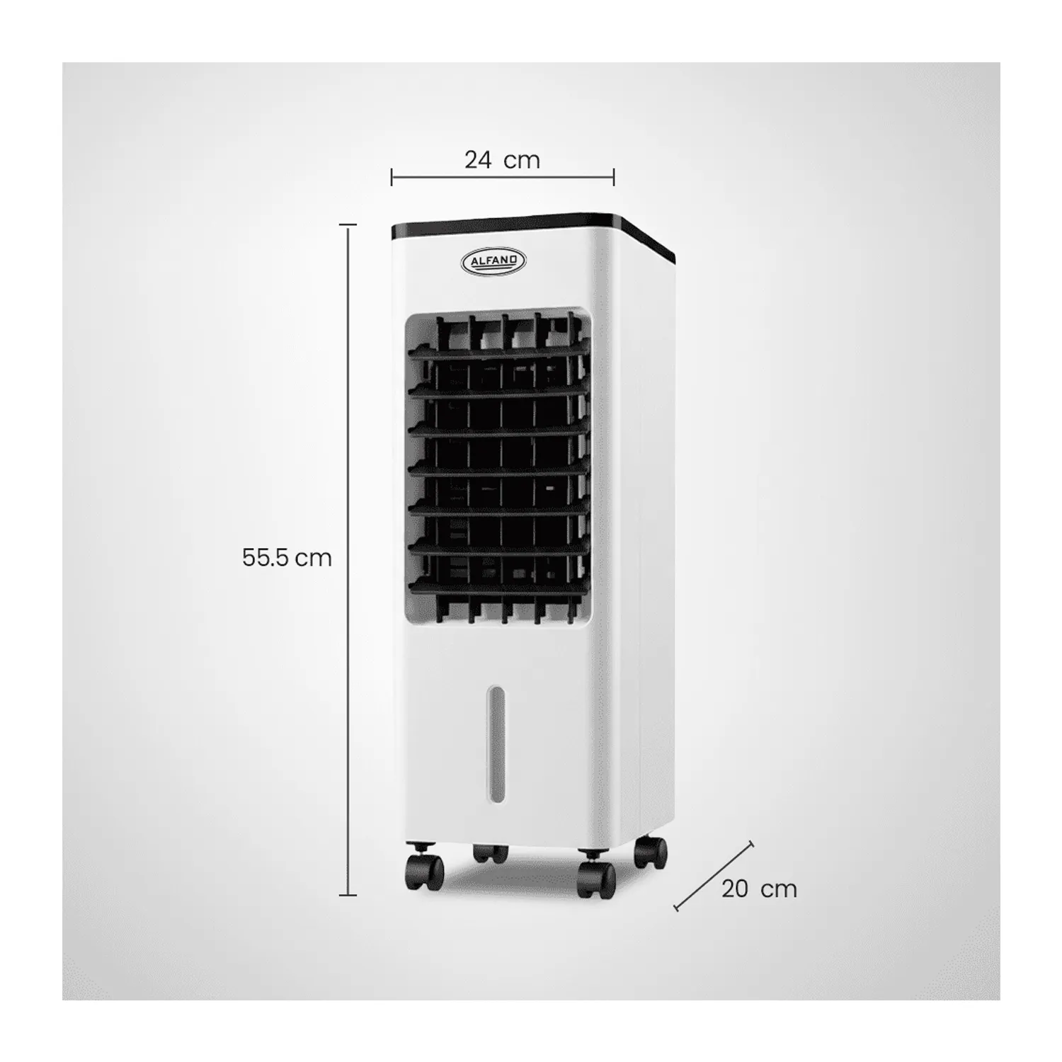 ENFRIADOR DE AIRE PORTÁTIL ALFANO AIR COOLER 6 LITROS 3 VELOCIDADES AC-6L - 2