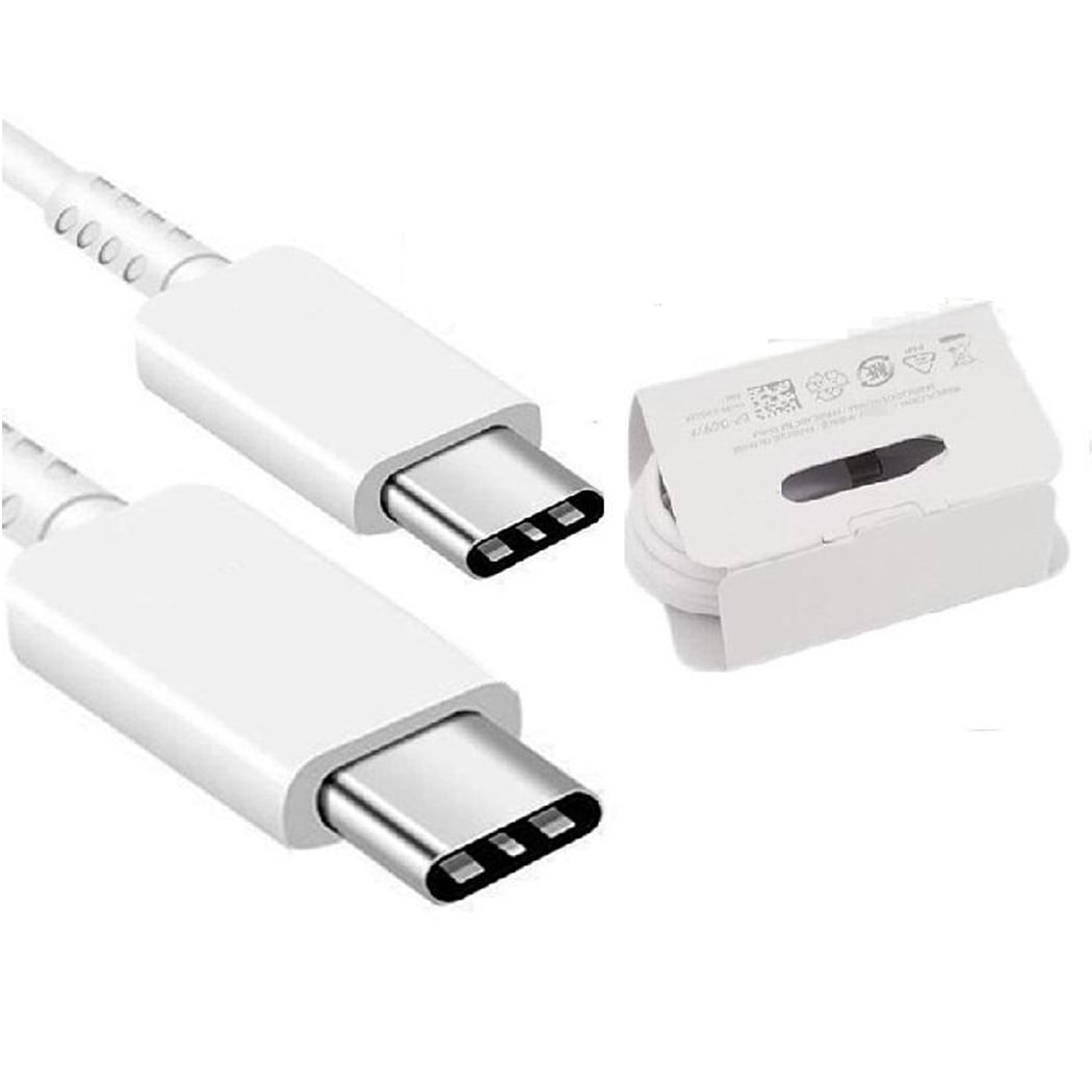 CABLE SAMSUNG TIPO-C A C GALAXY NOTE 10, S21, S22 BLANCO - 1