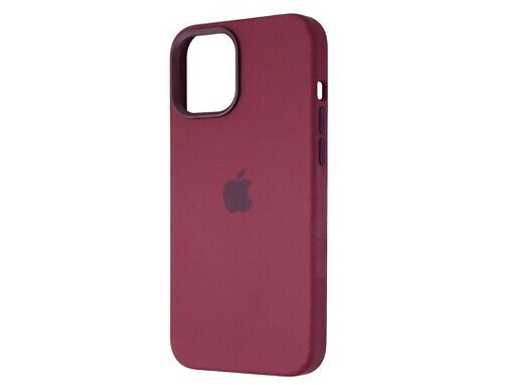 FUNDA SILICONE CASE IPHONE 14 PLUS - GUINDA - 1
