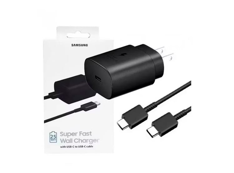 CARGADOR SAMSUNG 25W CARGA RÁPIDA GALAXY A54 - 1