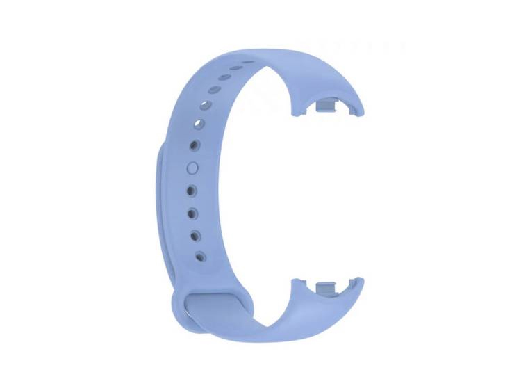 CORREA DE SILICONA PARA XIAOMI BAND 8 - CELESTE - 1