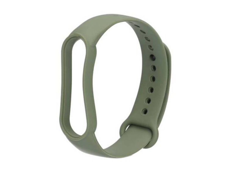 CORREA SILICONA PARA XIAOMI MI BAND 5 - V.MILITAR - 1