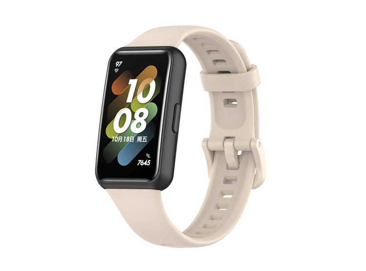 CORREA SILICONA PARA HUAWEI BAND 7 NUDE - 1