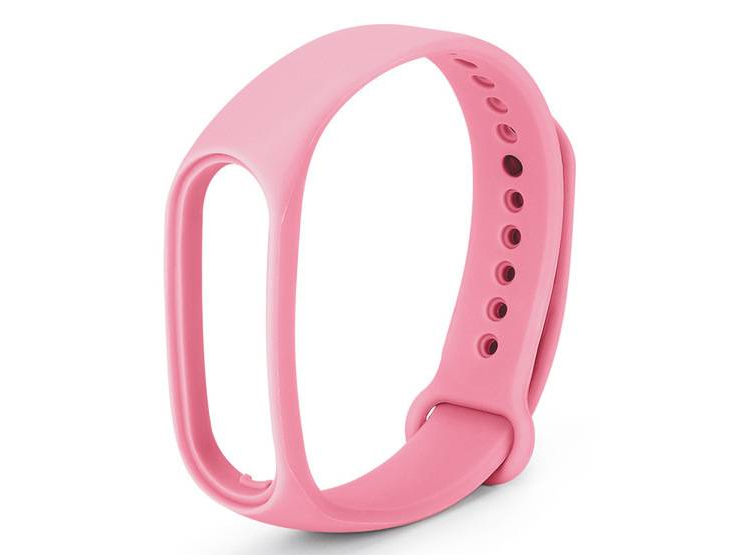 CORREA SILICONA PARA XIAOMI MI BAND 7 - ROSA - 1