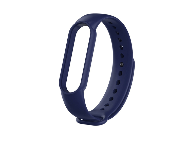 CORREA SILICONA PARA XIAOMI MI BAND 7 - AZUL - 1