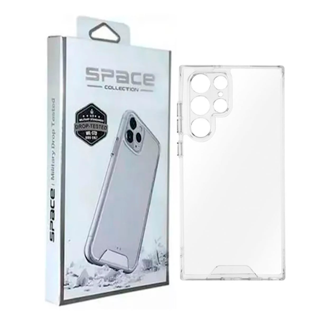 ADAPTADOR SAMSUNG 45W + CASE SPACE CON VIDRIO PARA S25 ULTRA - 5