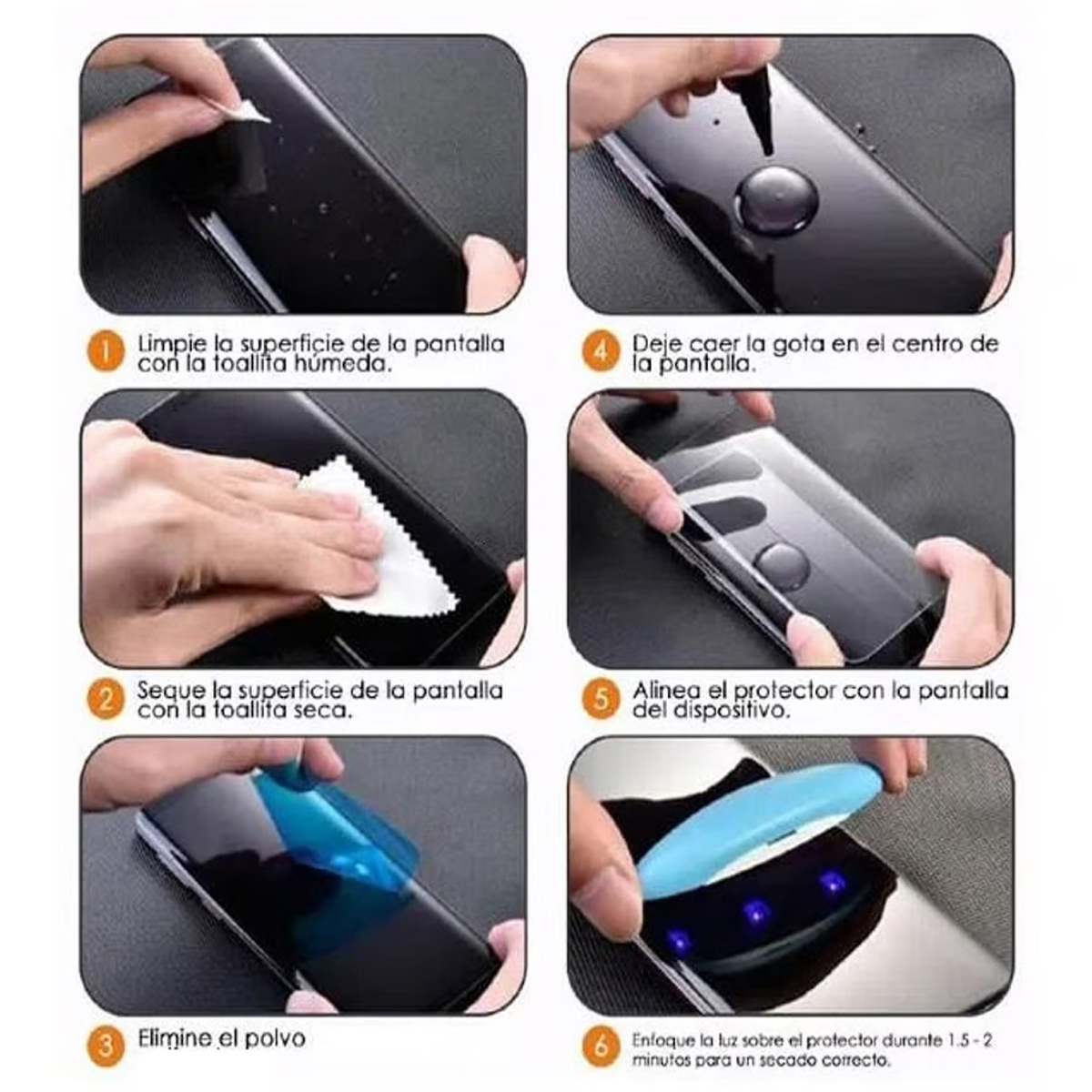 MICA PROTECTOR DE PANTALLA DE VIDRIO UV PARA HONOR 70 - 5